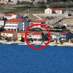 Szobák A Tenger Mellett Kustici, Pag - 6288 Kustići