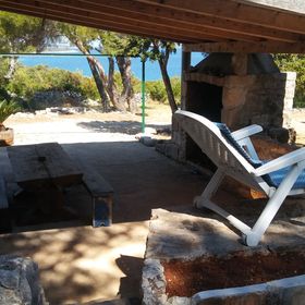 Robinzoni Ház Parkolóhellyel Öböl Borova, Hvar - 13526 Borova