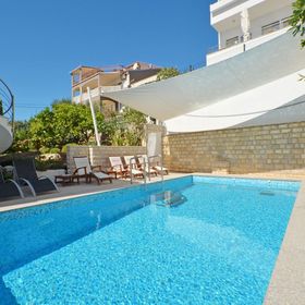 Apartmanok A Tenger Mellett Medencével Seget Vranjica, Trogir - 4284 Seget Vranjica