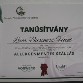 Leier Business Hotel Gönyű