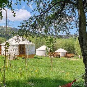 4 Żywioły - jurty w Starej Morawie