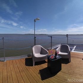 Domki na wodzie "Arka" z rowerem wodnym, parkingiem, 300 metrów do Morza ! Centrum Mielna 