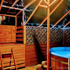 Domek Brzozowy Zakątek sauna, jacuzzi