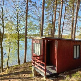 Domki na Kaszubach nad Jeziorem Mausz