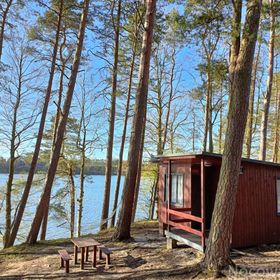 Domki na Kaszubach nad Jeziorem Mausz