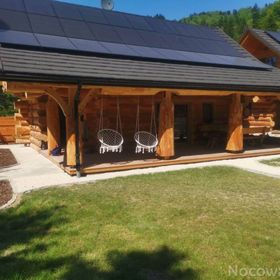 BRATNIA BYSTRE - Domy z bala z jacuzzi i sauna