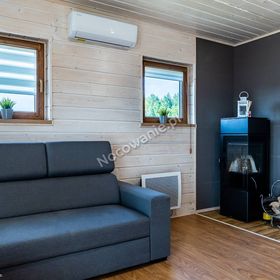 Domki WESTERN HOUSE Giżycko Fuleda Sauna Jacuzzi Kominek