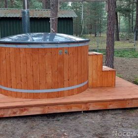 Domek pod Sosnami Całoroczny z Balią Ogrodową