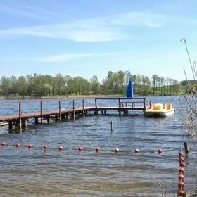 Domki letniskowe nad jeziorem - Mazury Garbate