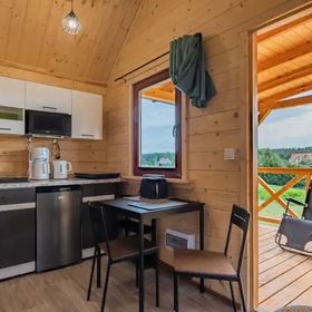 Domki z bali u Ireny Mazury