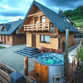 Domek całoroczny z kominkiem