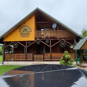 Ranczo Bieszczady duży Domek z Jacuzzi i Sauną