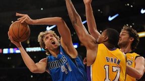 NBA: Popis Nowitzkiego, cwaniak Wall