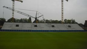 Stadion w Zabrzu po roku prac: Niewielki poślizg jest możliwy