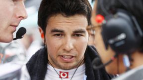 Sergio Perez z karą cofnięcia na starcie