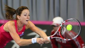 Radwańska - Flipkens na żywo!