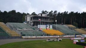 Kibice w Zielonej Górze jeszcze nie obejrzą meczu z nowej trybuny (foto)