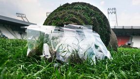 Fotorelacja: Wymiana murawy na stadionie Cracovii