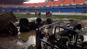 Powódź zniszczyła stadion Montpellier HSC (foto)