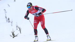 Wielki finał Tour de Ski - Justyna Kowalczyk biegnie pod Alpe Cermis