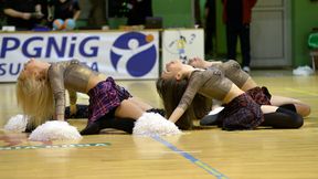 Cheerleaderki na meczu KPR Jelenia Góra - Aussie Sambor Tczew (zdjęcia)