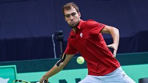 Challenger Orlean: Jerzy Janowicz z problemami awansował do ćwierćfinału