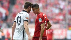 Robert Lewandowski musi trzymać nerwy na wodzy - jest zagrożony zawieszeniem w Lidze Mistrzów