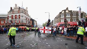 Bandyckie sceny na ulicach Londynu. Autokar Manchesteru United zaatakowany przez kibiców