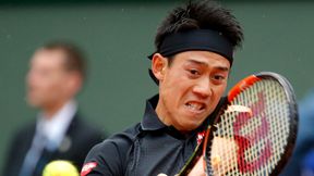 Roland Garros: Deszcz przeszkodził tenisistom, Kei Nishikori najbliżej szczęścia