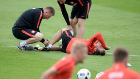 Euro 2016. Chwile grozy na treningu Polaków