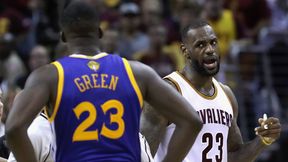 LeBron James uderzony w krocze w meczu Finałów NBA