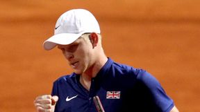 Puchar Davisa: Kyle Edmund godnie zastąpił Andy'ego Murraya. Remis w Trzyńcu po pierwszym dniu