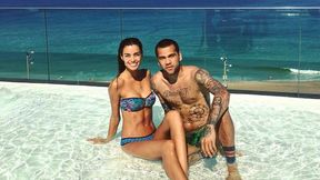 Dani Alves i "piękniejsza połówka" gwiazdy futbolu na wakacjach w Brazylii