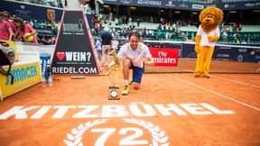 ATP Kitzbühel: Paolo Lorenzi przeszedł do historii. Nikołoz Basilaszwili musi poczekać