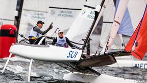 Rio 2016: Szwajcarzy Buhler i Brugger liderami w klasie Nacra 17