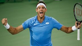 Rio 2016: Juan Martin del Potro nie może uwierzyć w sukces. "Publiczność za każdym razem doprowadza mnie do łez"