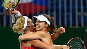 Rio 2016: Hlavackova trafiona piłką w twarz, obronione meczbole - Hingis i Bacsinszky w finale