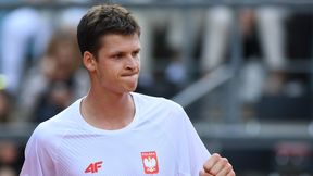 Challenger Seul: pierwszy z trzech kroków Huberta Hurkacza wykonany