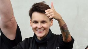 Agnieszka Chylińska na meczu Ekstraklasy. Znów nie przyniosła szczęścia "Pasom"