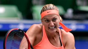 WTA Wuhan: festiwal kreczów w drugim dniu, Petra Kvitova lepsza od Jeleny Ostapenko