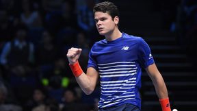 Finały ATP World Tour: Milos Raonić wygrał mecz o półfinał z Dominikiem Thiemem