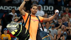 Rafael Nadal skupia się na pozytywach po występie w Brisbane. "Jestem na dobrej drodze"