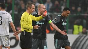 Legia - Ajax. Holendrzy wkurzeni.  Davy Klaassen wściekły