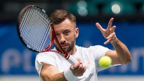 Challenger Traralgon: Michał Przysiężny nie dokończył meczu