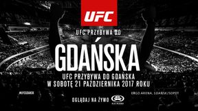 UFC Gdańsk: zawodnicy gotowi na drugą galę światowego giganta w Polsce!