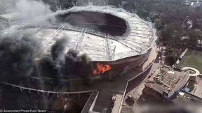 Wielki pożar na stadionie w Szanghaju. Chodzi o klub Carlosa Teveza