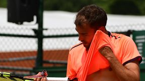 Challenger Prościejów: Jerzy Janowicz znów nie sprostał Tommy'emu Robredo