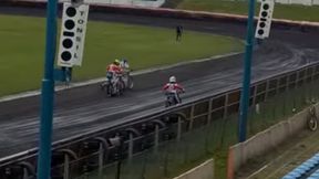 Kuriozalny wyścig w Pile. Zawodnicy ścigali się... biegnąc ze zdefektowanymi motocyklami! (wideo)