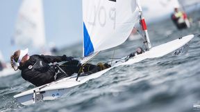 Wiktoria Gołębiowska liderką MEJ w klasie Laser Radial, Lehmann druga, a Butowski trzeci