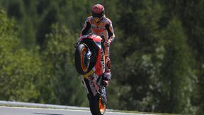 MotoGP: Marc Marquez najlepszy na deszczowym Misano